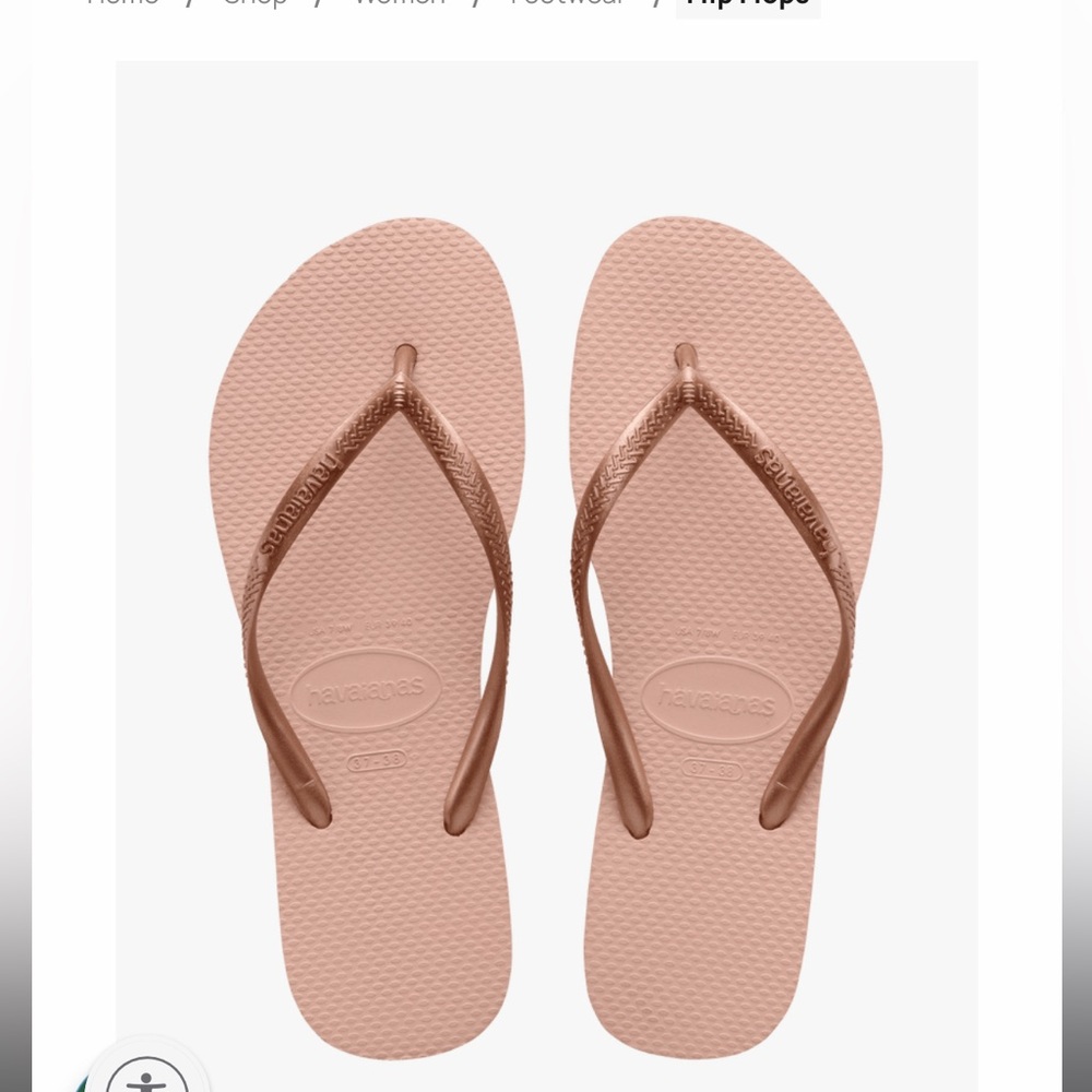 Girls’ Havaianas Flip Flops ballet rose pink PRA